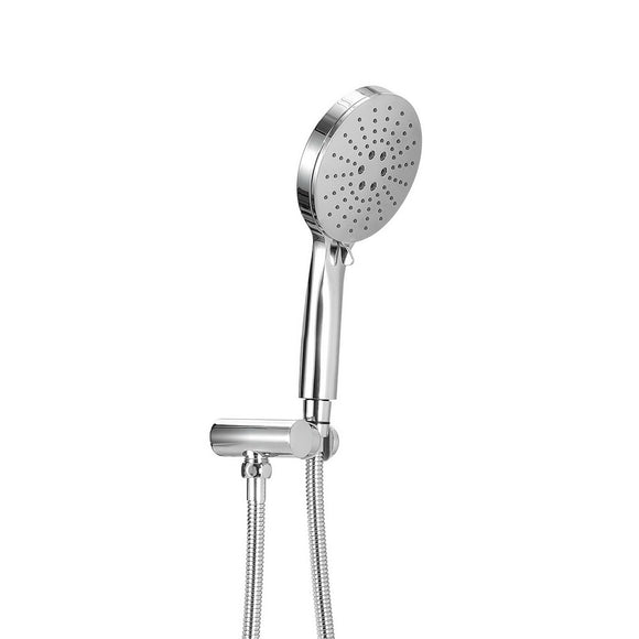 NNEDSZ Handheld Shower Head Holder 4.7'' High Pressure Silver
