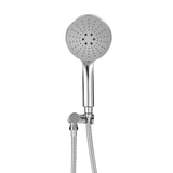 NNEDSZ Handheld Shower Head Holder 4.7'' High Pressure Silver