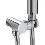 NNEDSZ Handheld Shower Head Holder 4.7'' High Pressure Silver