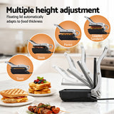 Devanti 3 in 1 Sandwich Maker Steak Press Grill 1000W