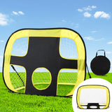 NNEDSZ Portable Football Net Soccer Goal Rebound Target Hitter Training