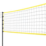 NNEDSZ 9M Portable Volleyball Net Set with Ball Boundary Lines Badminton Tennis