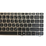 Silver Frame Us Keyboard For Hp Elitebook & Probook-1915197040179154947