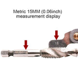 Stainless Steel Thread Gauge - 58 Pcs Metric & British 60 Degree & 55 Degree-1915197474457391106