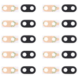 10-Pack Back Camera Lens Cover With Sticker For C710 - Black-1915197904339996676