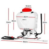 NNEDSZ Weed Sprayer 15L Knapsack Backpack Garden Spray