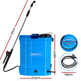 NNEDSZ Weed Sprayer Electric 16L Knapsack Backpack Pesticide SpFarm Garden