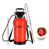 NNEDSZ Weed Sprayer Pressure 7L Shoulder Garden Spray
