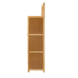 NNEED Shoe Storage Cabinet 3 Door with Hanging Hooks
