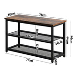 NNEED Shoe Storage Bench with 2-Tier Mesh Shelf
