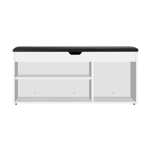 NNEED Shoe Storage Bench with PU Padded Seat