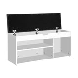 NNEED Shoe Storage Bench with PU Padded Seat