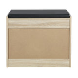 NNEED Shoe Storage Bench with PU Seat 0.6M Wooden