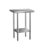 NNEDSZ Cefito Stainless Steel Kitchen Benches Work Bench 610x457mm 430