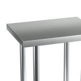 NNEDSZ Cefito Stainless Steel Kitchen Benches Work Bench 610x457mm 430