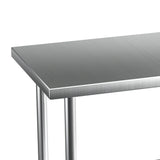 NNEDSZ Cefito Stainless Steel Kitchen Benches Work Bench 910x610mm 430