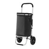 NNEDSZ Emajin Shopping Trolley Cart Foldable 45KG Black