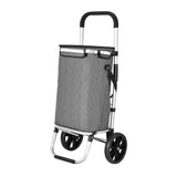 NNEDSZ Emajin Shopping Trolley Cart 45KG Foldable Grey