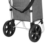 NNEDSZ Emajin Shopping Trolley Cart 45KG Foldable Grey