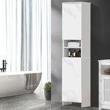 NNEED Bathroom Cabinet Tall Slim White
