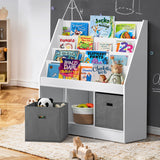 NNEED Kids Bookshelf Toy Box Organiser Display Shelf