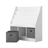 NNEED Kids Bookshelf Toy Box Organiser Display Shelf