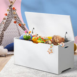 NNEED Kids Toy Storage Box Wooden Chest Container