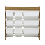 NNEED 9 Bins Kids Toy Box Organiser Display Shelf