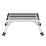 NNEDSZ Caravan Step Folding Aluminium Step Ladder Stool