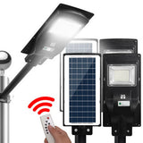 NNEDSZ Leier 80 LED Solar Street Light 90W Flood Motion Sensor Remote Outdoor Wall Lamp x2