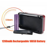NNEOBA Mini Portable Rechargeable Digital FM Radio & MP3 Player