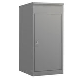 NNEMB Freestanding Parcel Post Box Letterbox, Woodland Grey