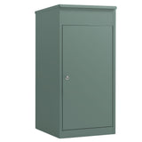 NNEMB Freestanding Parcel Post Box Letterbox, Cottage Green