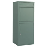 NNEMB Freestanding Parcel Post Letterbox, Letter Slot, Cottage Green