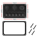NNEDSZ Switch Panel For Car Boat Marine (12V)