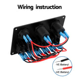 NNEDSZ Switch Panel For Car Boat Marine (12V)