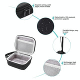 Travel Case For Jbl Go / Go 2 - Black / Red-1915196694623031299
