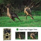 720P Infrared Night Vision Wildlife Camera - 120 Degree Wide Angle-1915197086173892611