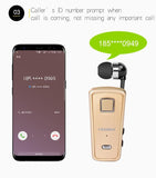 Retractable Bluetooth Headset With Caller Reminder And Anti-Theft Feature-1915198105221992451