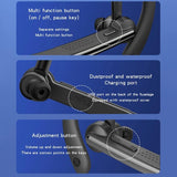 Wireless Bluetooth Earphone With Noise Cancelling And Mic - Black-1915196863846420486