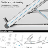 Foldable Aluminum Laptop Stand - Universal-1915198401335660548