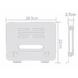 Double-Layer Aluminum Alloy Folding Stand For Notebooks And Tablets-1915197055765188612