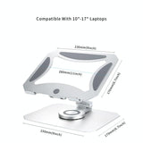 360 Degree Rotating Aluminum Laptop Stand - Heat Dissipation-1915198423573860355