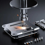 Adjustable Aluminum Laptop Stand - Foldable & Portable-1915197833288486914
