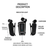 Wireless Bluetooth In-Ear Headset - Gold-1915197690053005315