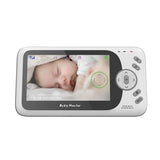 Wireless Baby Monitor With Night Vision And Temperature Detection - 4.3 Inch Screen-1915196519758303233