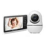 360-Degree Rotating Baby Monitor With Night Vision And Intercom-1915196526532104192