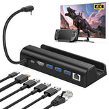 Steam Deck Expansion Dock With Hdmi And Gigabit Network Port-1922443429510516742