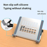 Vertical Laptop Stand - 5 Levels Riser For Desk-1915197465330585602