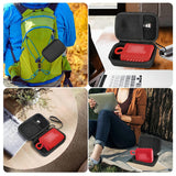 Portable Hard Shell Case For Jbl Go3 Speaker - Ideal For Outdoor Travel-1915197079458811909